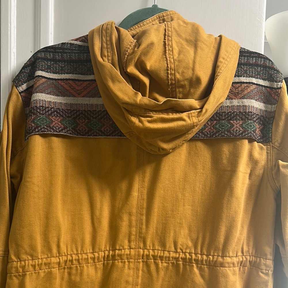 Roxy Yellow Lightweight Utility Jacket - image 5